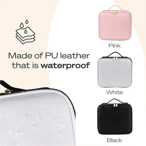 Makeup Travel Bag With LED Mirror