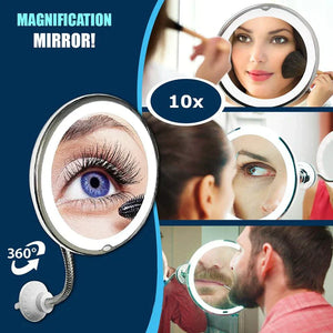 10x Magnifying LED Flexible Mirror - Skinbae Co